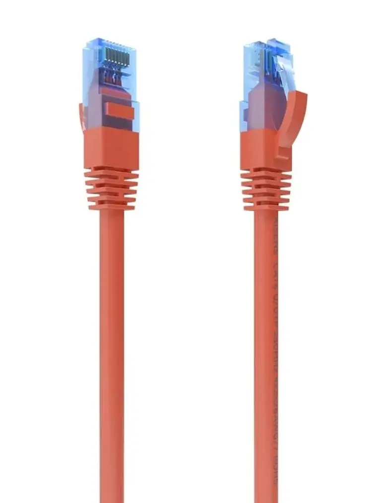 Aisens Cable RJ45 CAT.6 UTP AWG26 CCA Rojo 1.0m 1