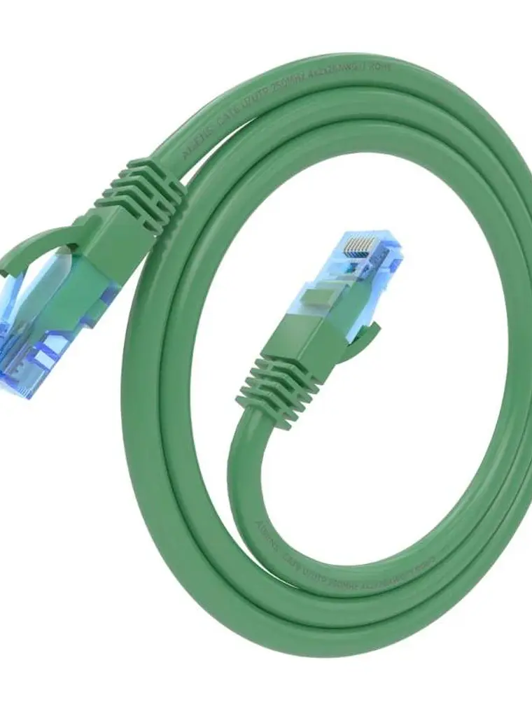 Aisens Cable RJ45 CAT.6 UTP AWG26 CCA Verde 0.5m 2