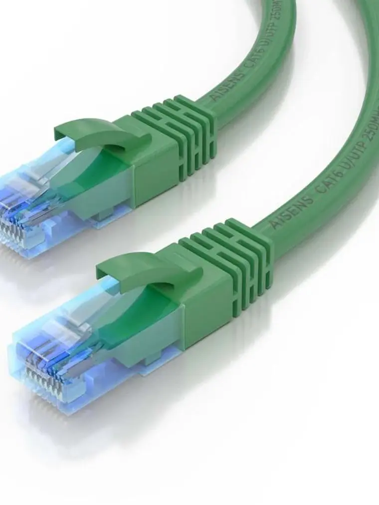Aisens Cable RJ45 CAT.6 UTP AWG26 CCA Verde 0.5m 3