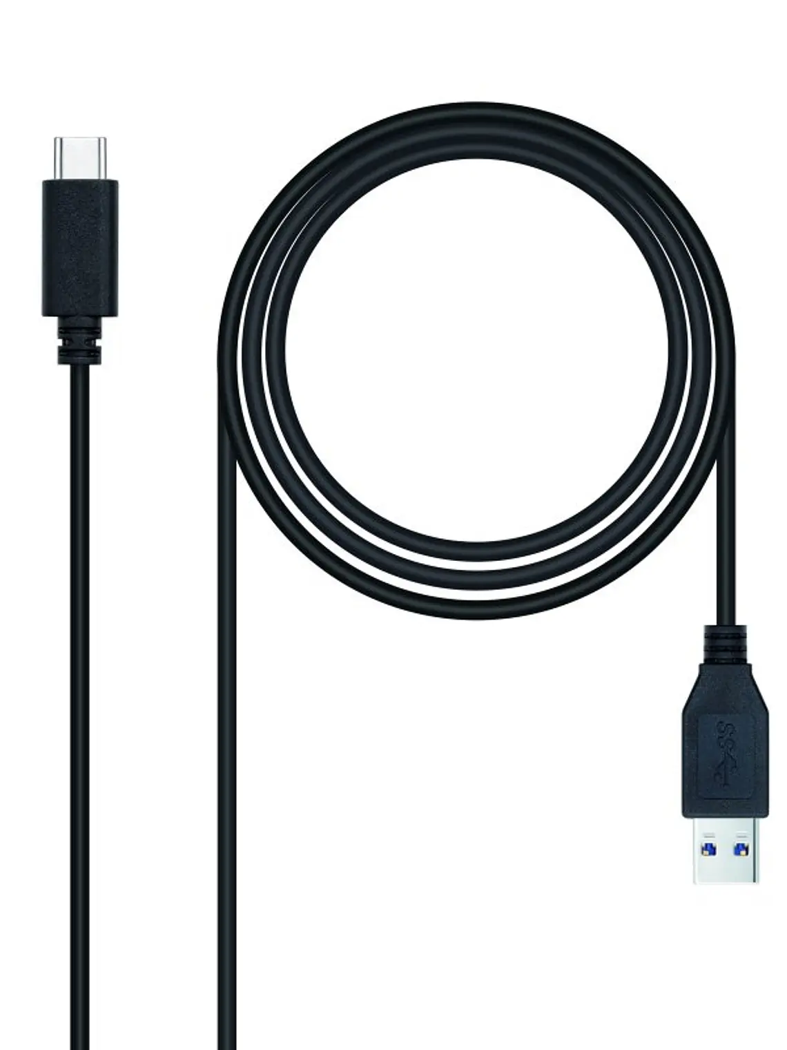 Nanocable Cable USB 3.1 Gen2 USB-C/M-A/M 0,5 M 1