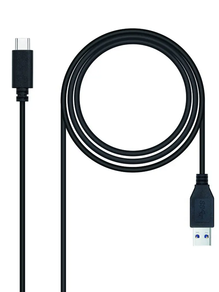 Nanocable Cable USB 3.1 Gen2 USB-C/M-A/M 0,5 M 1