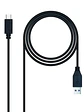 Nanocable Cable USB 3.1 Gen2 USB-C/M-A/M 0,5 M - Miniatura 1
