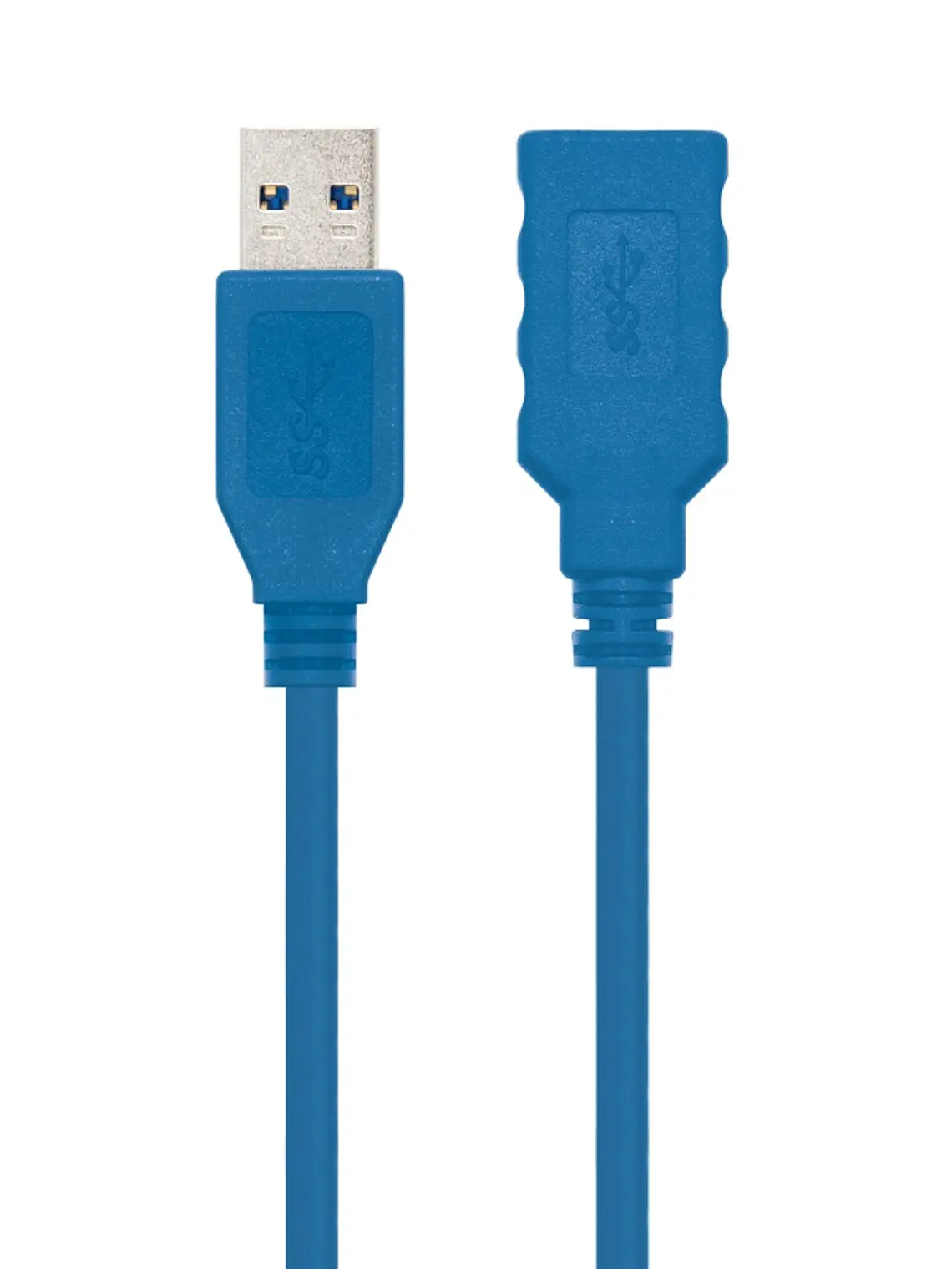 Nanocable Cable USB 3.0, A/M-A/H, Azul, 1 m 3