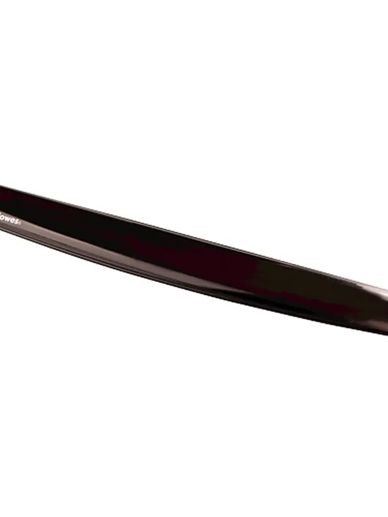 Fellowes Reposamuñecas teclado gel Crystal Negro 1