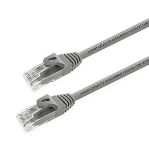 Aisens Latiguillo RJ45 LSZH CAT.6A UTP blanco 25cm
