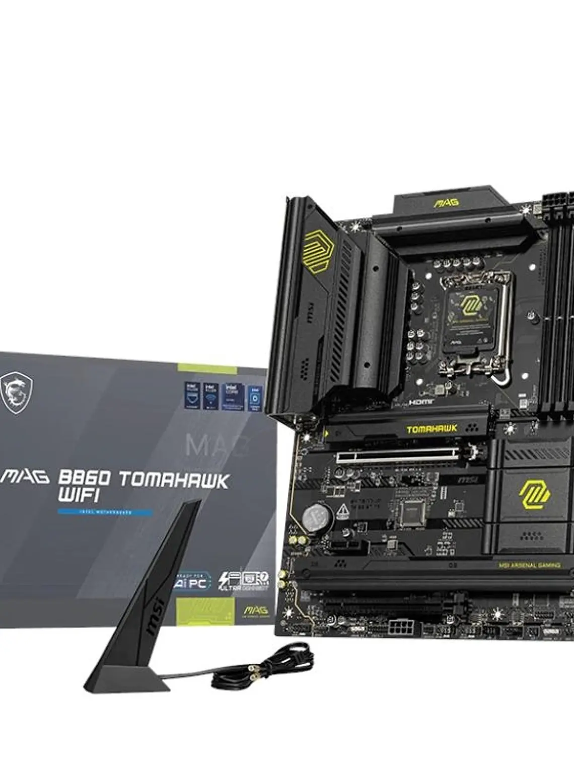 MSI Placa Base MAG B860 TOMAHAWK WIFI ATX D5 1851 1