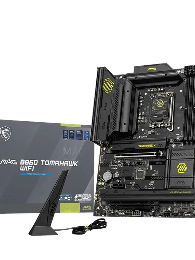 MSI Placa Base MAG B860 TOMAHAWK WIFI ATX D5 1851 1