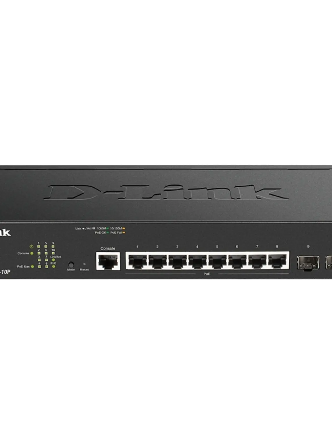 D-Link DGS-2000-10P Switch L2 8xGB PoE 2xSFP 1