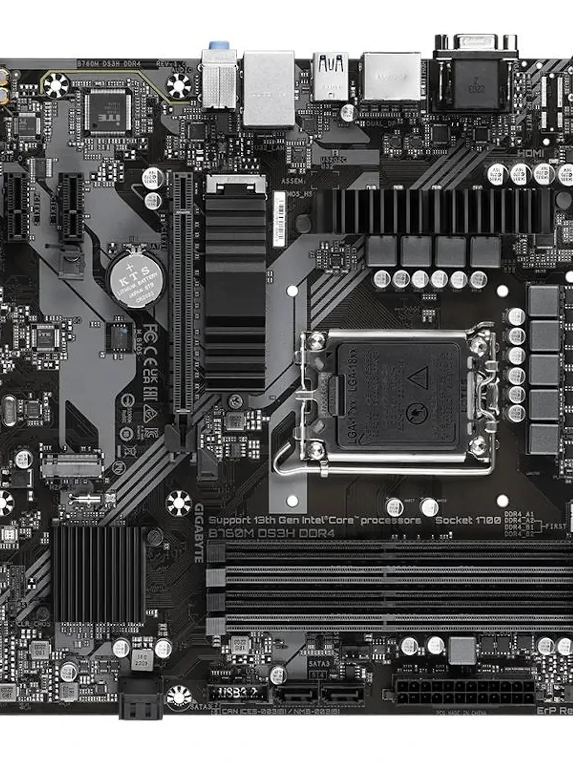 Gigabyte Placa Base B760M DS3H DDR4  mATX LGA1700 2