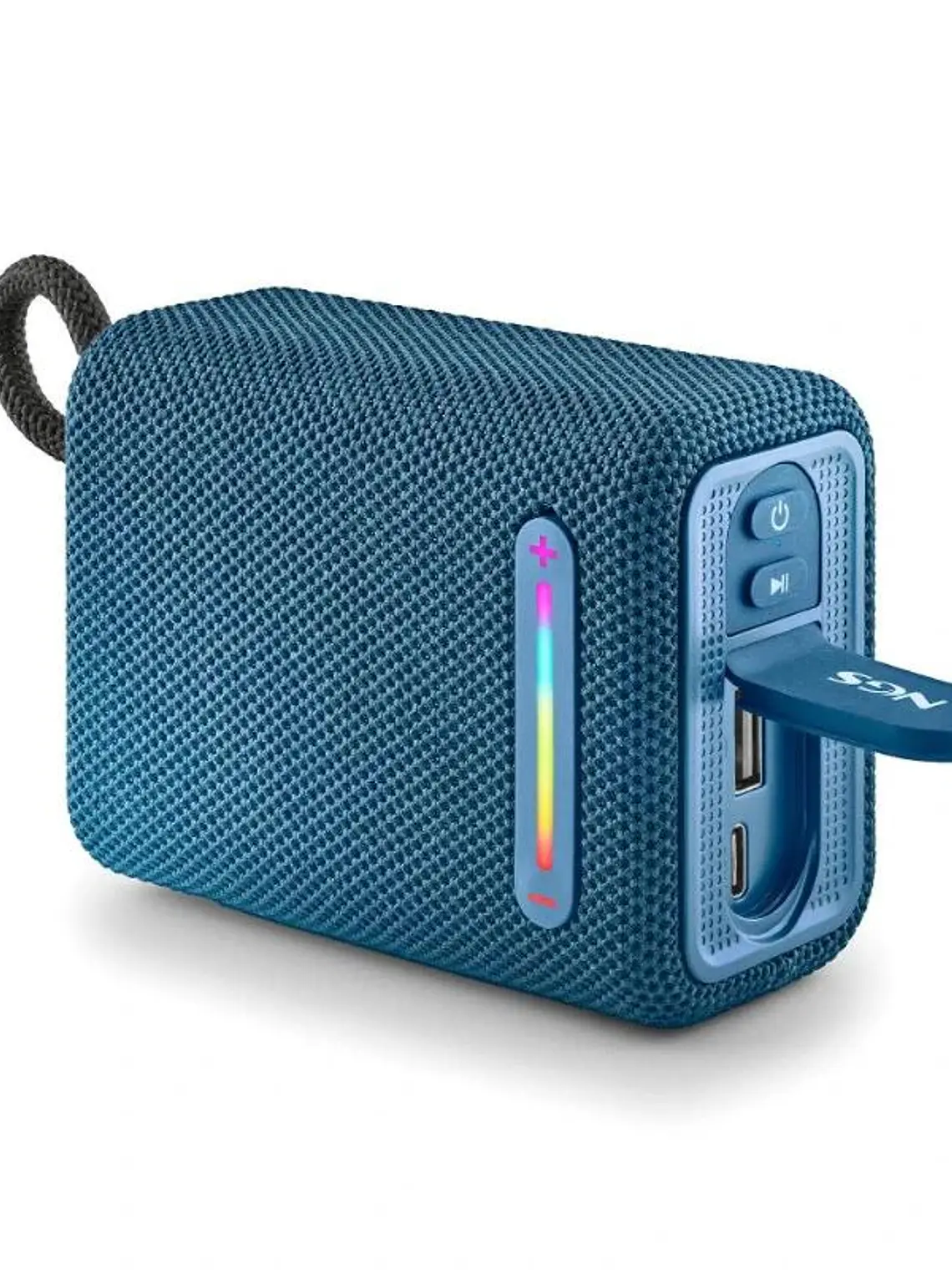 NGS Altavoz Rollerfuria1 BT RGB IPX6 Azul 15W 2