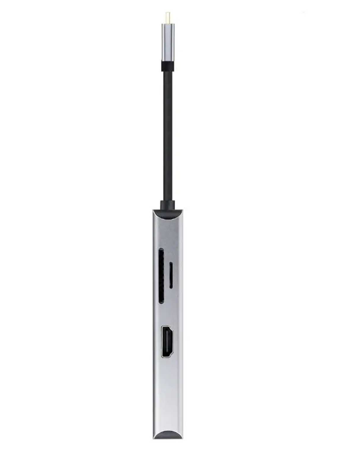 Nanocable Hub USB-C 3xUSB-A+2xHDMI+RJ45+TF+SD+PD 2