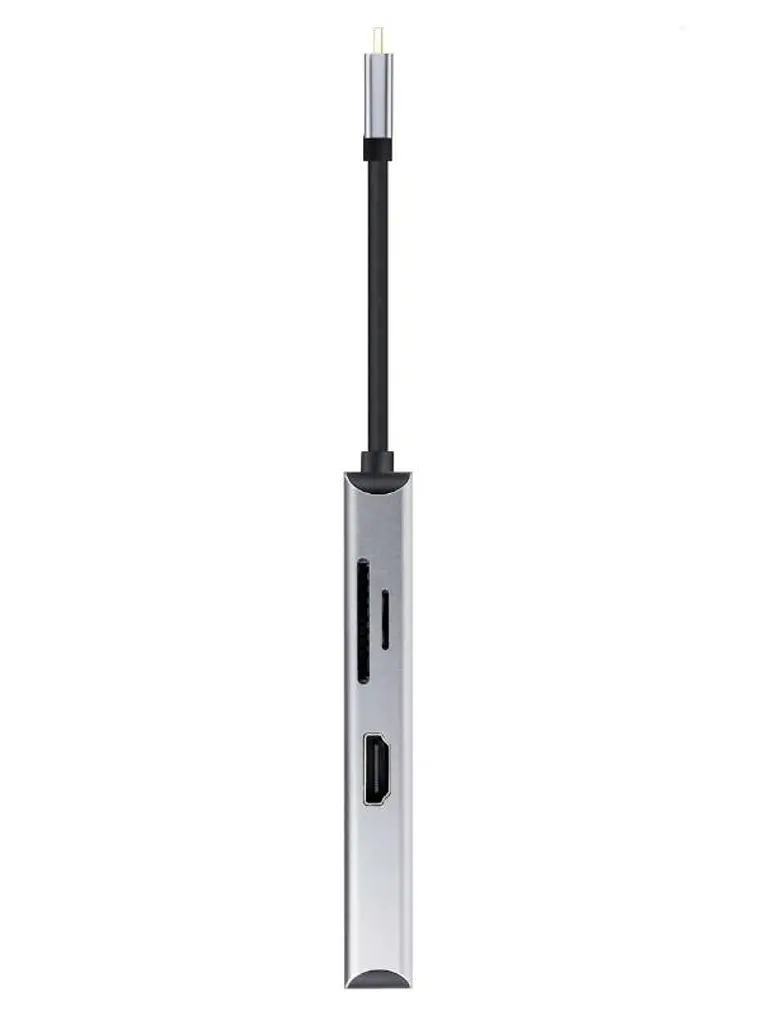 Nanocable Hub USB-C 3xUSB-A+2xHDMI+RJ45+TF+SD+PD 2