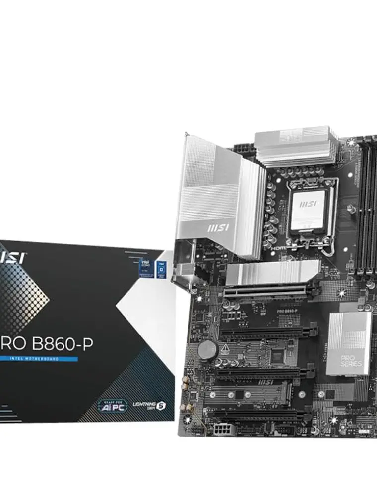 MSI Placa Base PRO B860-P ATX DDR5 1851 2