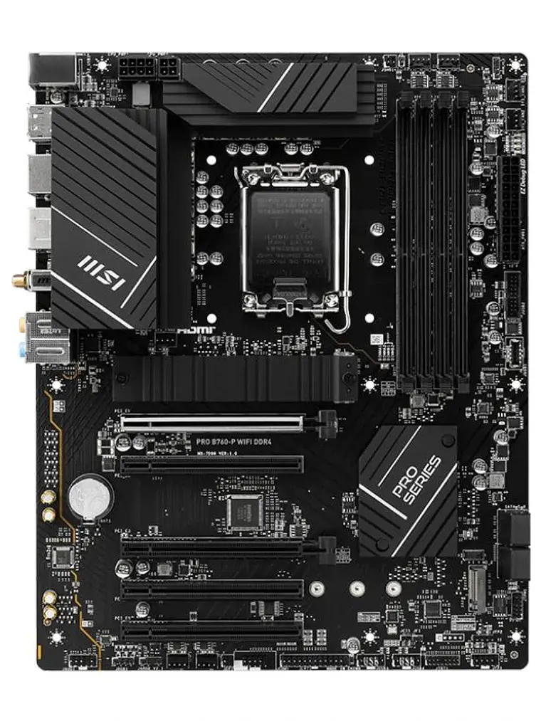 MSI Placa Base PRO B760-P WIFI DDR4 ATX LGA1700 4