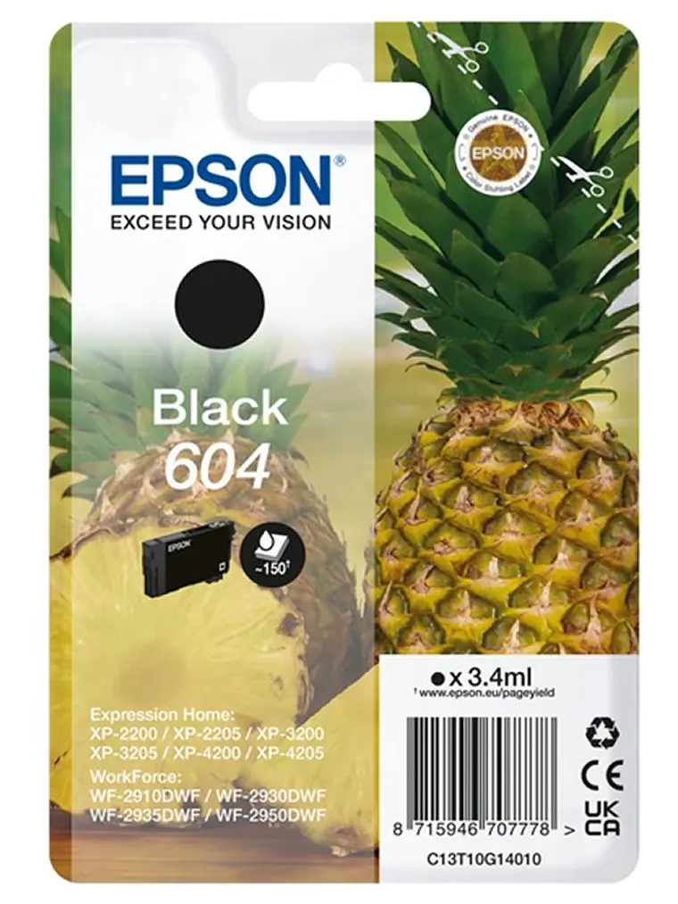 Epson Cartucho 604 Negro 1