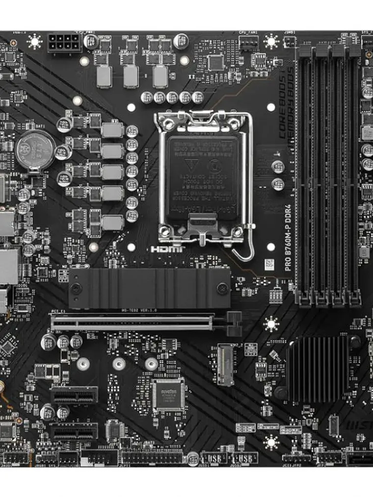 MSI Placa Base PRO B760M-P DDR4 mATX LGA1700 2