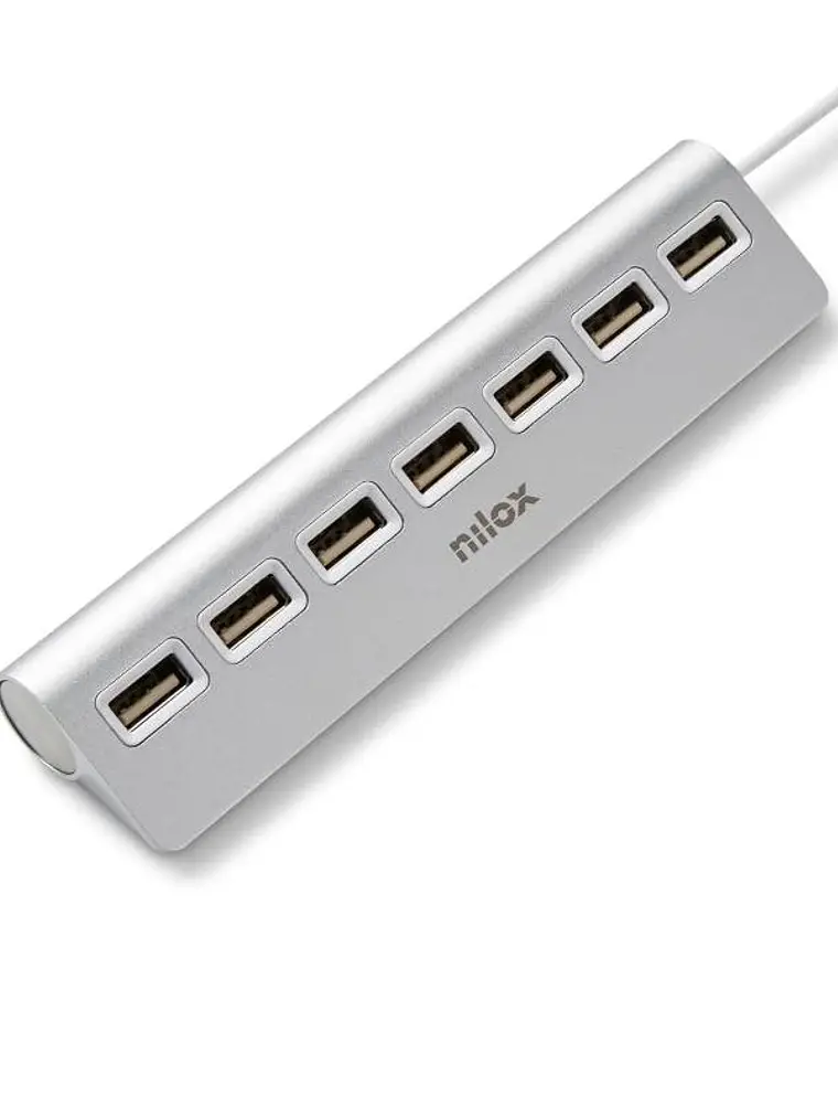 NILOX Hub 7 Puertos Usb 2.0 1