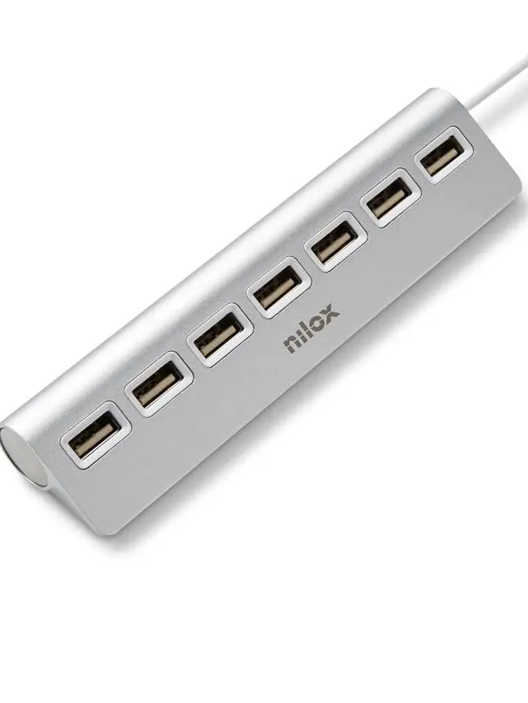 NILOX Hub 7 Puertos Usb 2.0 2