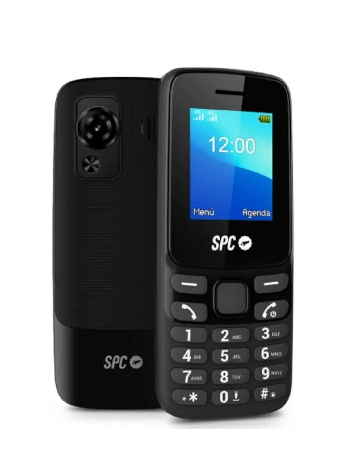 SPC 2340N Talk 2 4G Telefono Movil BT FM Negro 1