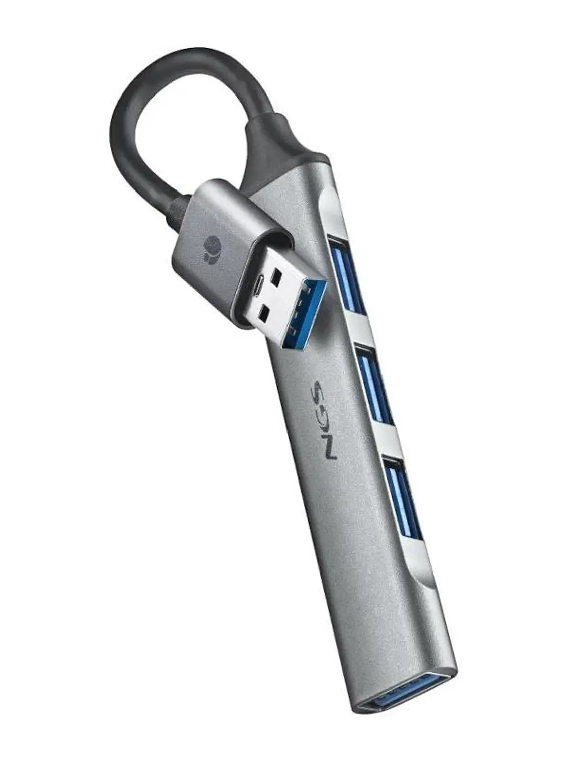 NGS HUB 4 PUERTOS USB: 1 X USB 3.2, 3 X USB 2.0 1