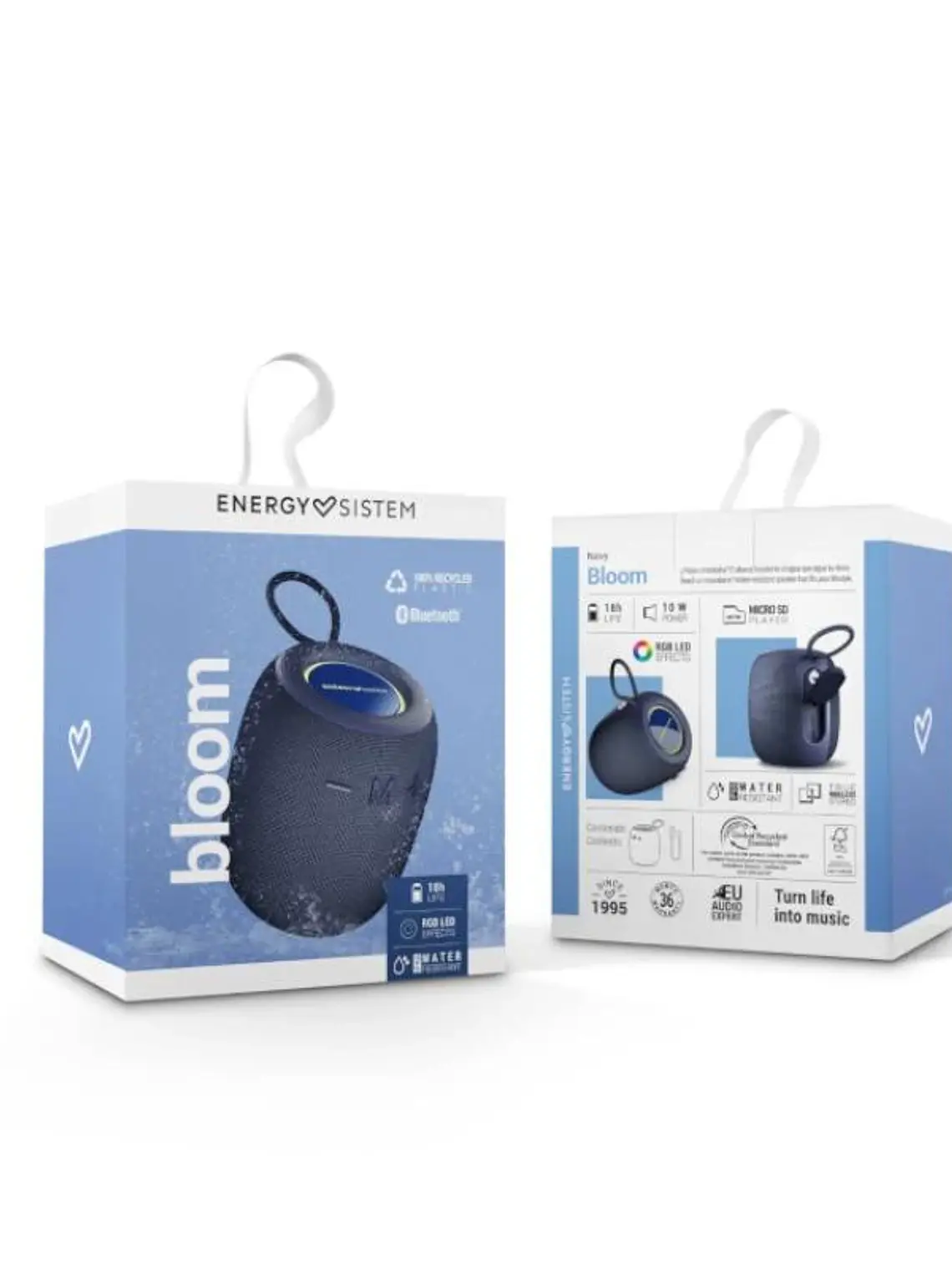 Energy Sistem Altavoz  Bloom Navy Bluetooth 4