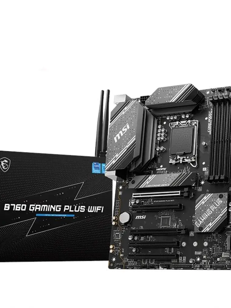 MSI Placa Base B760 GAMING PLUS WIFI DDR5 1700 1