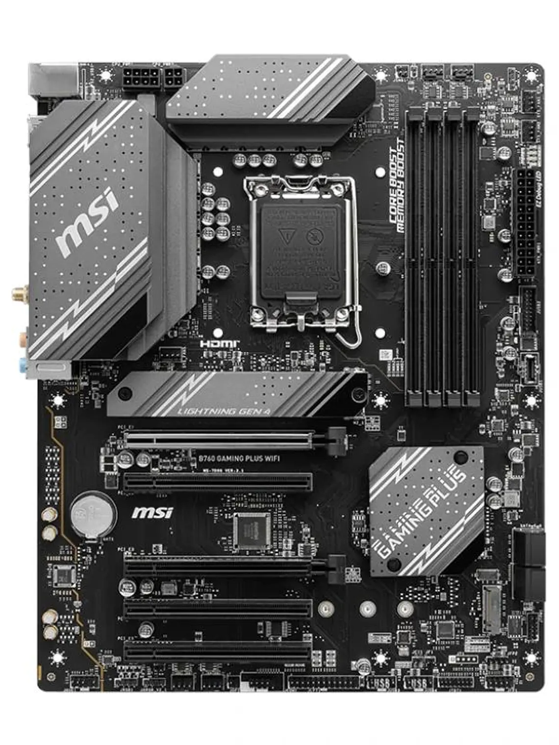 MSI Placa Base B760 GAMING PLUS WIFI DDR5 1700 2