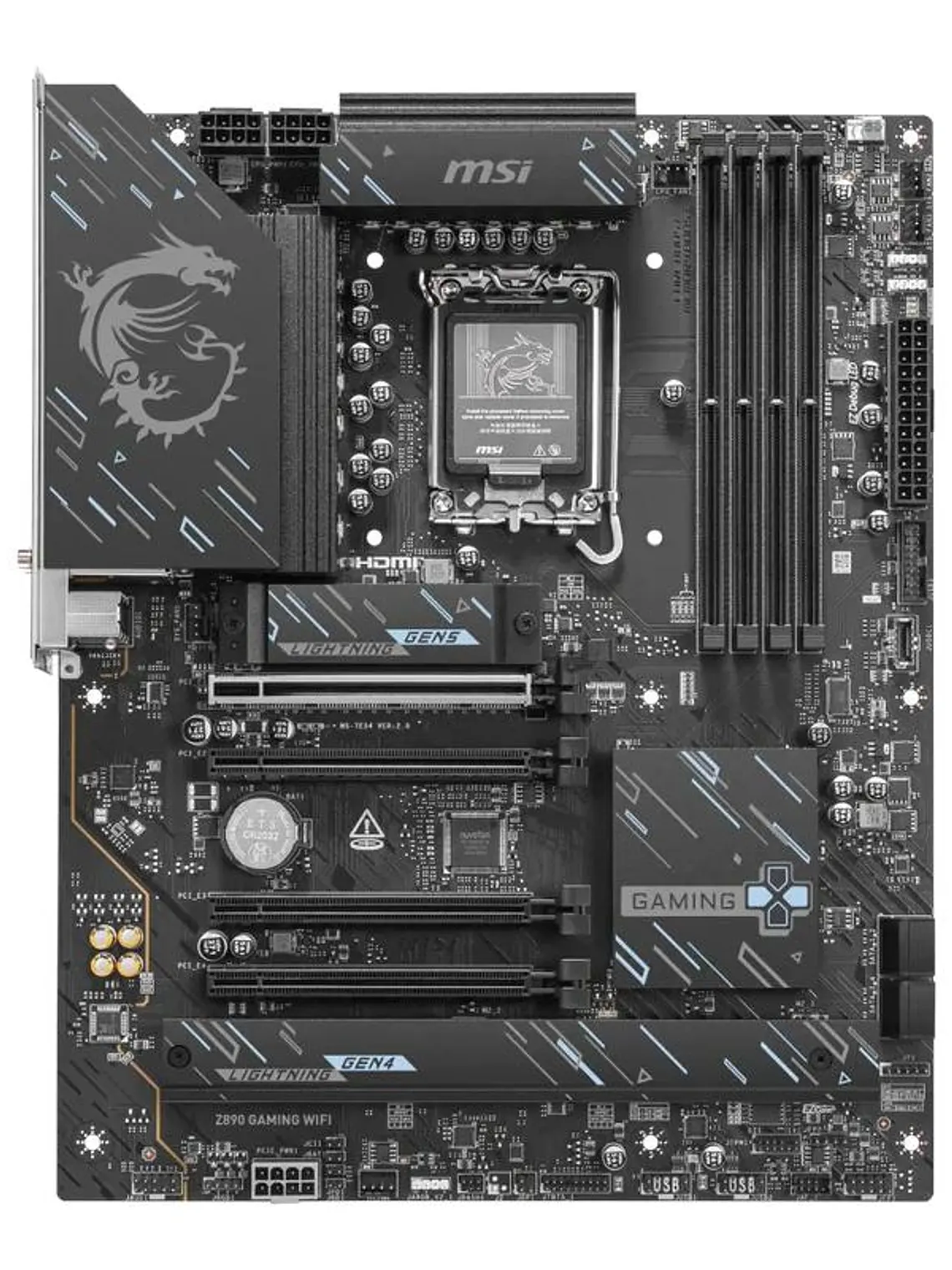 MSI Placa Base Z890 GAMING WIFI DDR5 ATX LGA1851 2