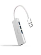 Nanocable Hub USB 3.0 4 x USB 3.0 10cm. Gris - Miniatura 1