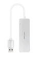 Nanocable Hub USB 3.0 4 x USB 3.0 10cm. Gris - Miniatura 3