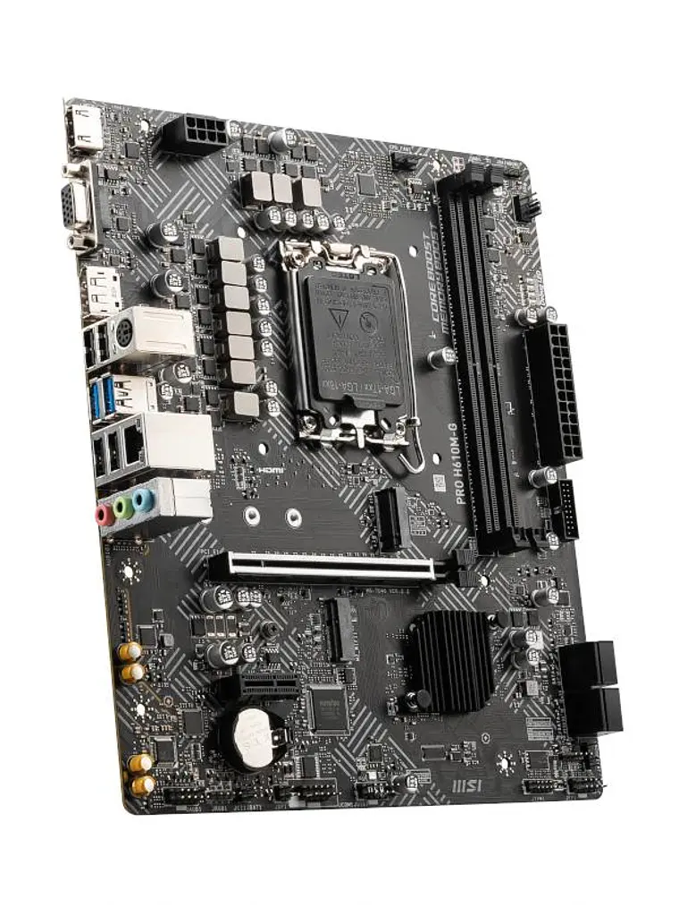 MSI Placa Base PRO H610M-G DDR5 mATX 1700 2