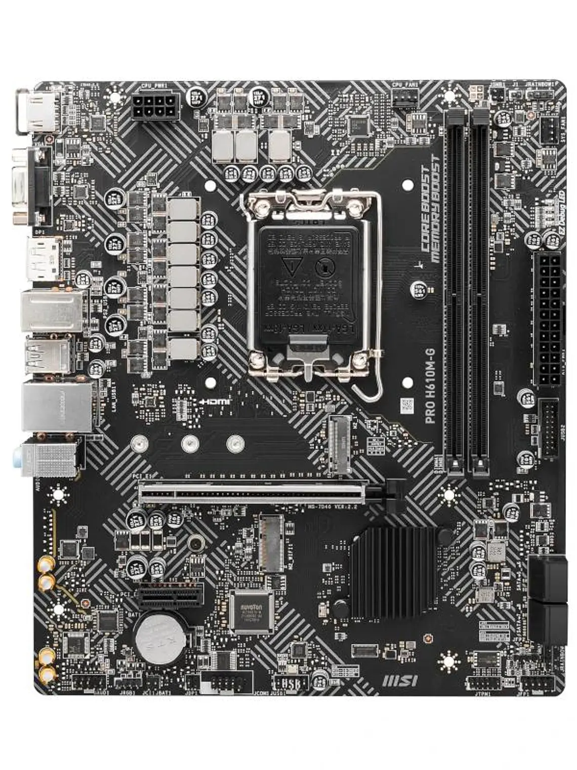 MSI Placa Base PRO H610M-G DDR5 mATX 1700 3