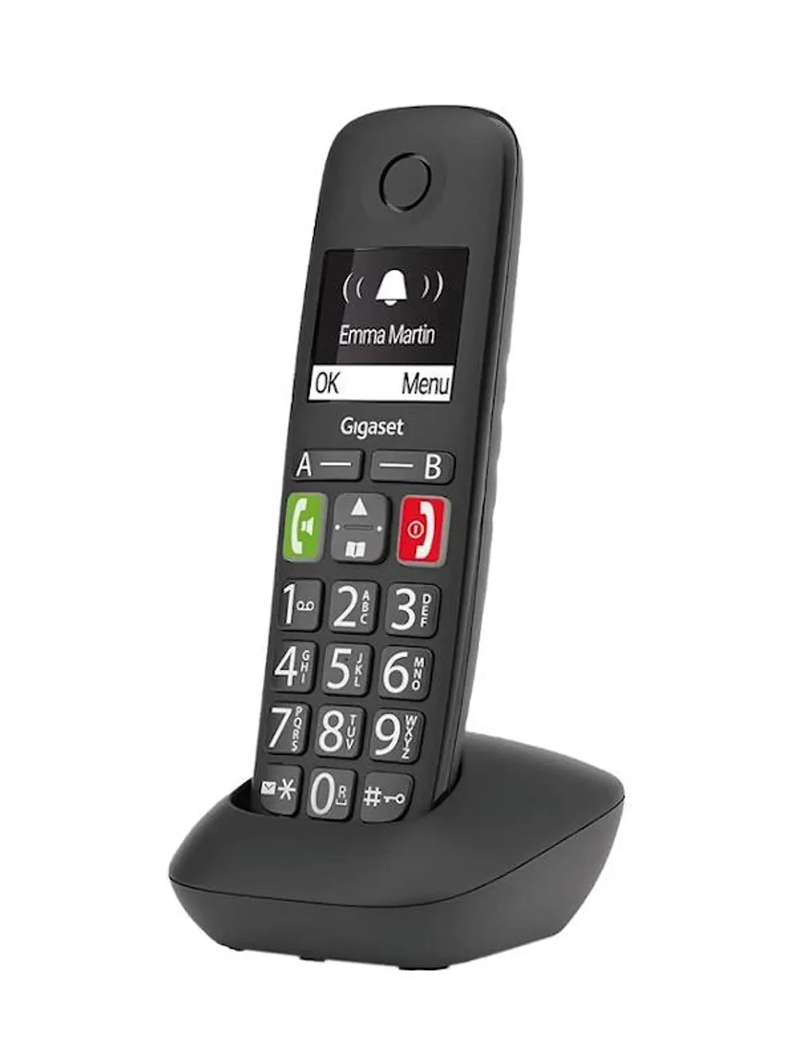 Gigaset E290 Inalámbrico DECT Negro 2
