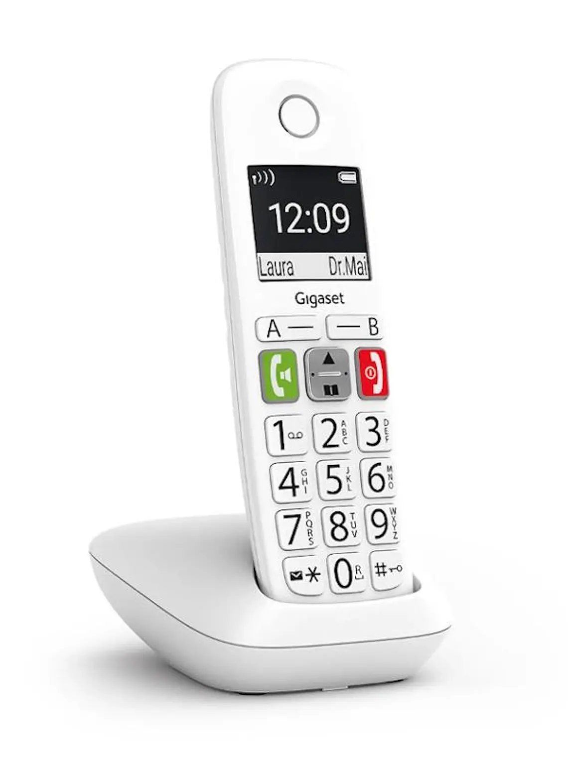 Gigaset E290 Inalámbrico DECT Blanco 4