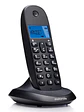 MOTOROLA C1001 CB+ Telefono DECT Negro - Miniatura 2