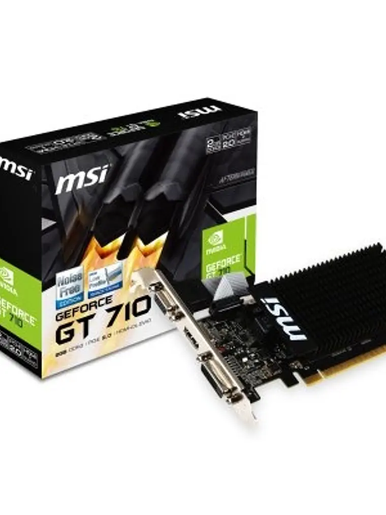 MSI VGA NVIDIA GT 710 2GD3H LP 2GB DDR3 1
