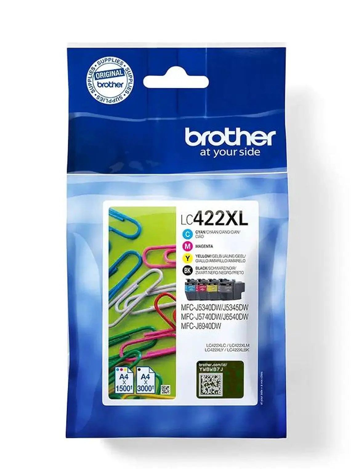 Brother Cartucho Multipack LC422XLVAL 2