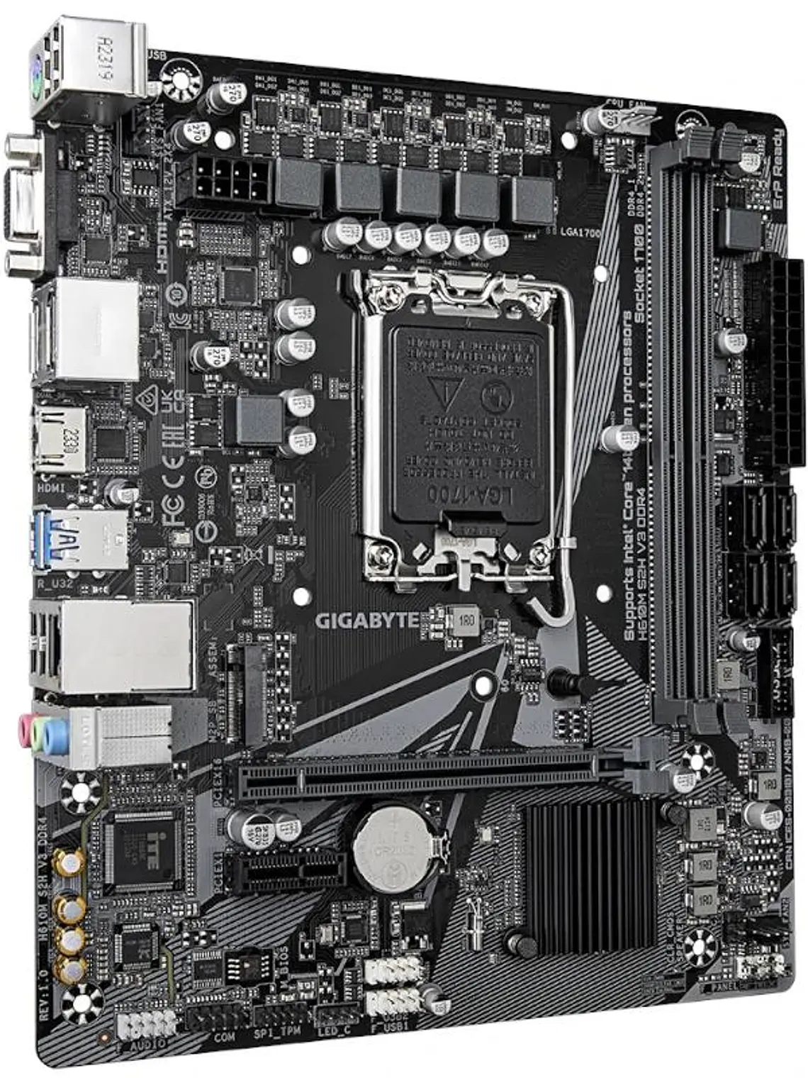 Gigabyte Placa Base H610M S2H V3 DDR4  mATX 1700 3