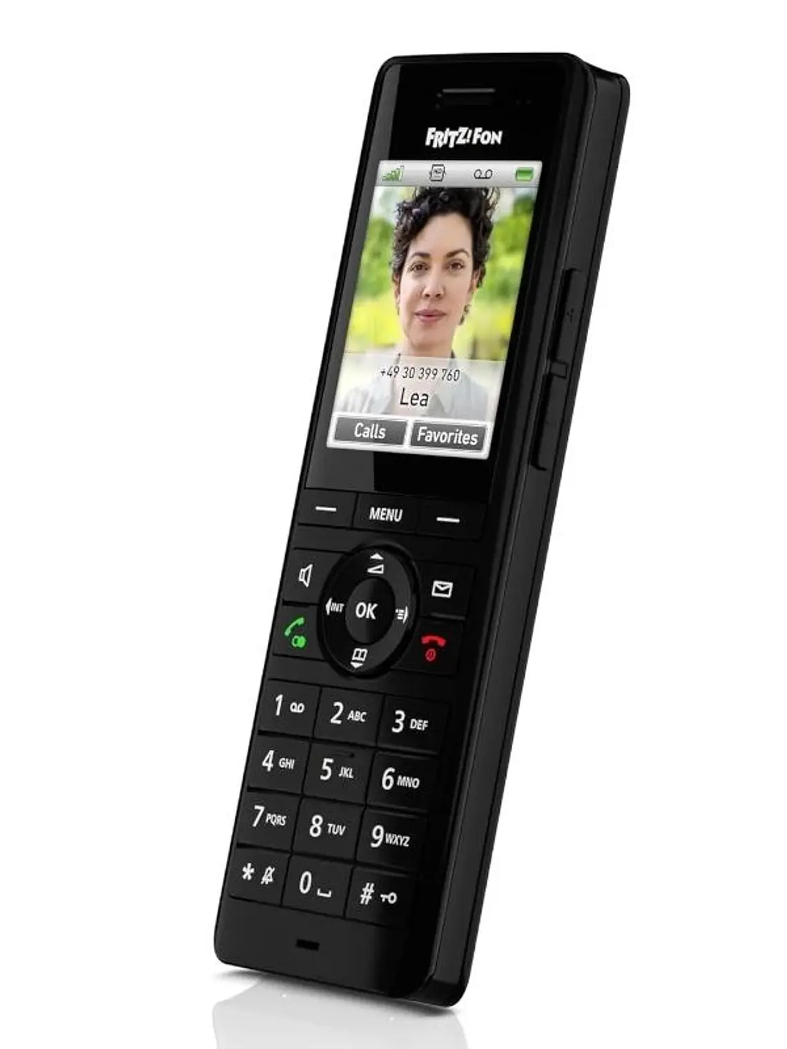 FRITZ! Fon X6 Teléfono inalamb.DECT Negro 1