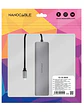 Nanocable Hub 8en1 USB-A+USB-C+HDMI+USB-C PD+Jack - Miniatura 4
