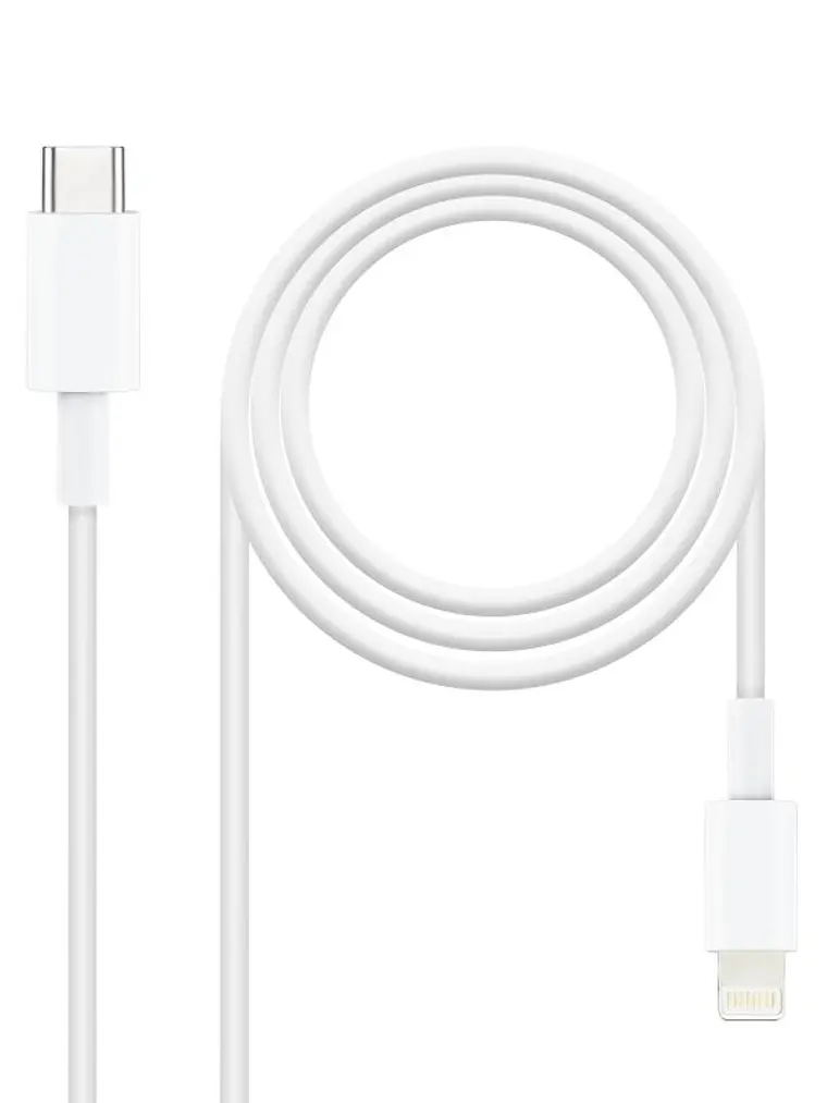 Nanocable Cable Lightning a USB-C 0,5 metros 1