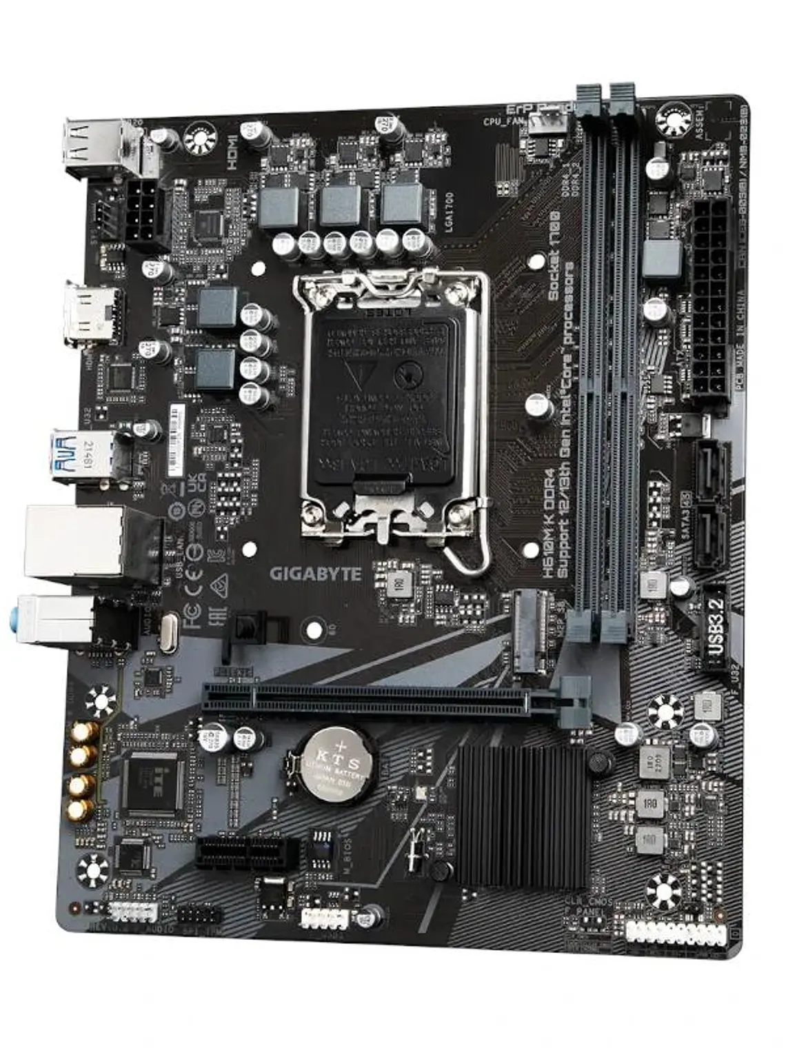 Gigabyte Placa Base H610M K DDR4  mATX 1700 3