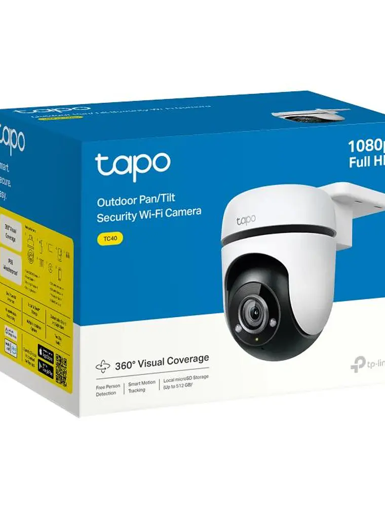 TP-Link TC40 Out Camera WiFi FHD microSD 360º 2