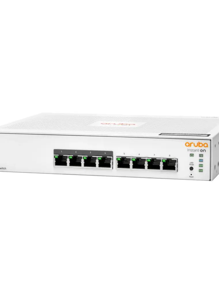 HPE NW IOn 1830 8xGbE 4 PoE 65W Switch 2