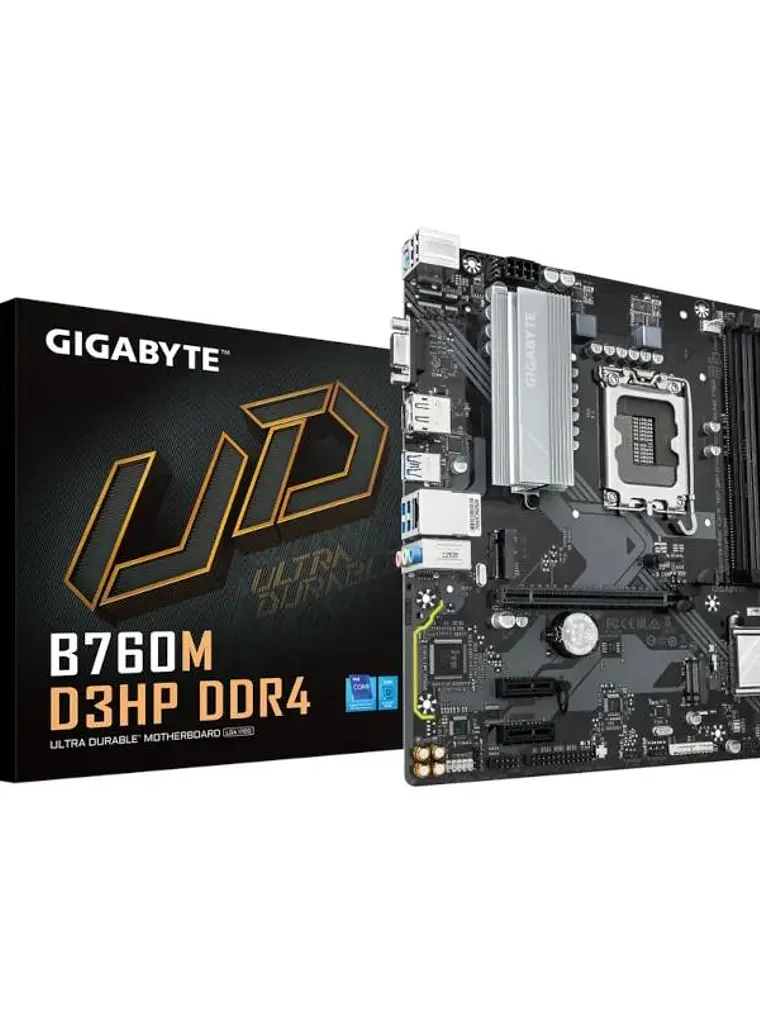 Gigabyte Placa Base B760M D3HP DDR4  mATX LGA1700 2