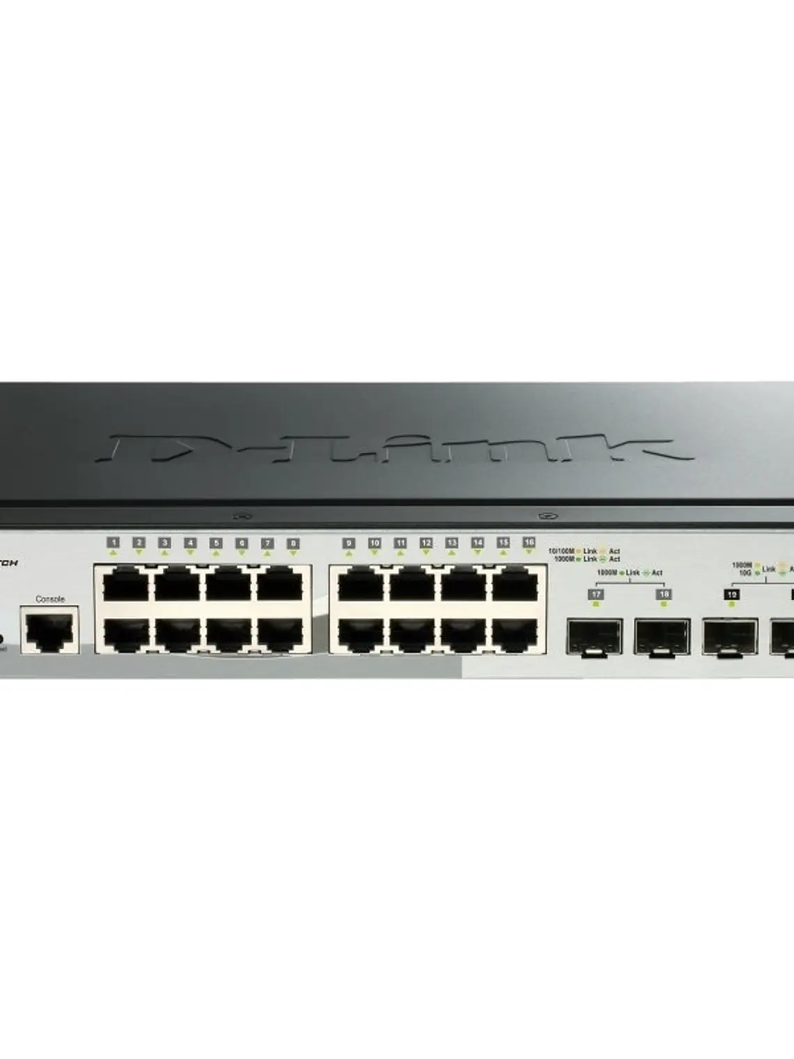 D-Link DGS-1510-20/E Switch L2 16xGb 2xSFP+ 2x10Gb 1