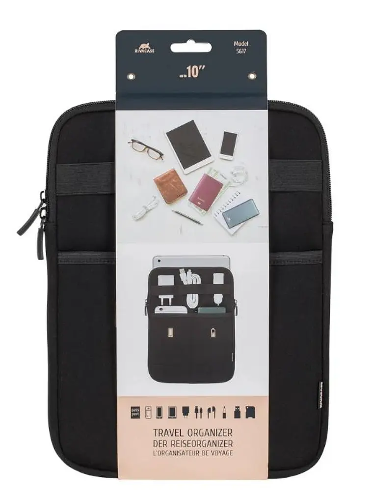 RIVACASE 5617 ANTISHOCK Organizador viaje 10,1
