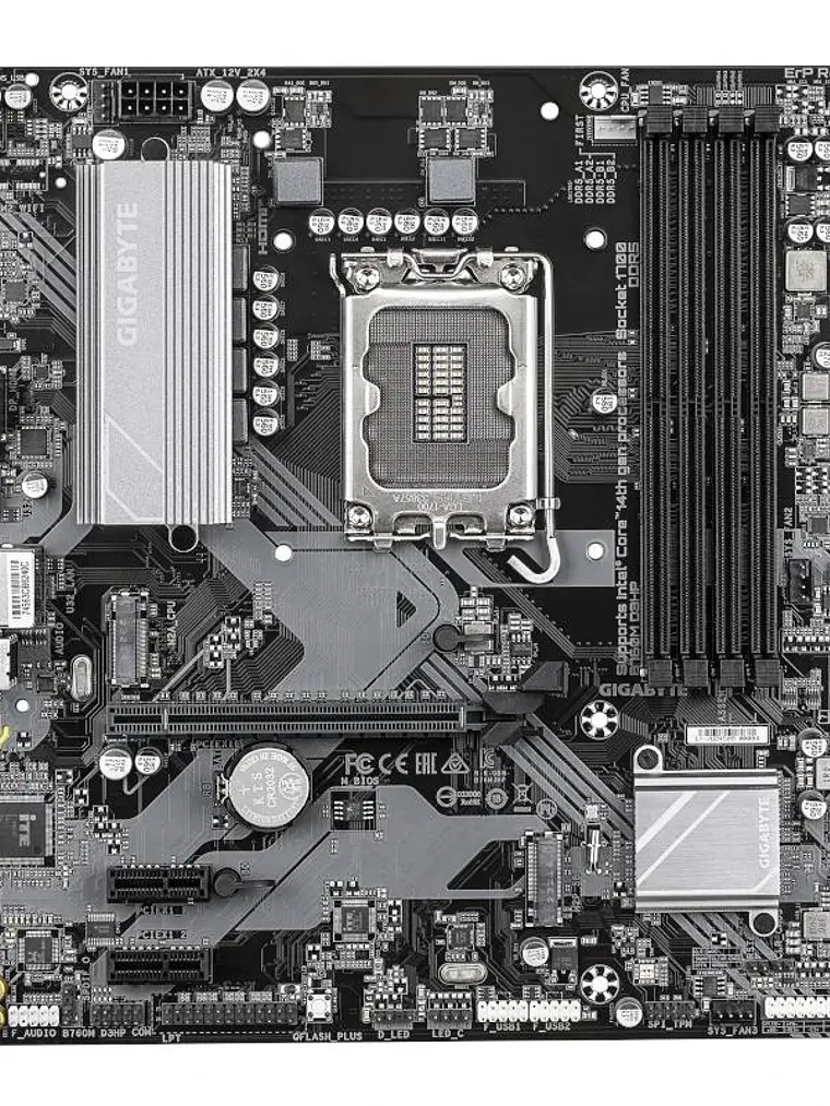 Gigabyte Placa Base B760M D3HP DDR5 ATX 1700 2