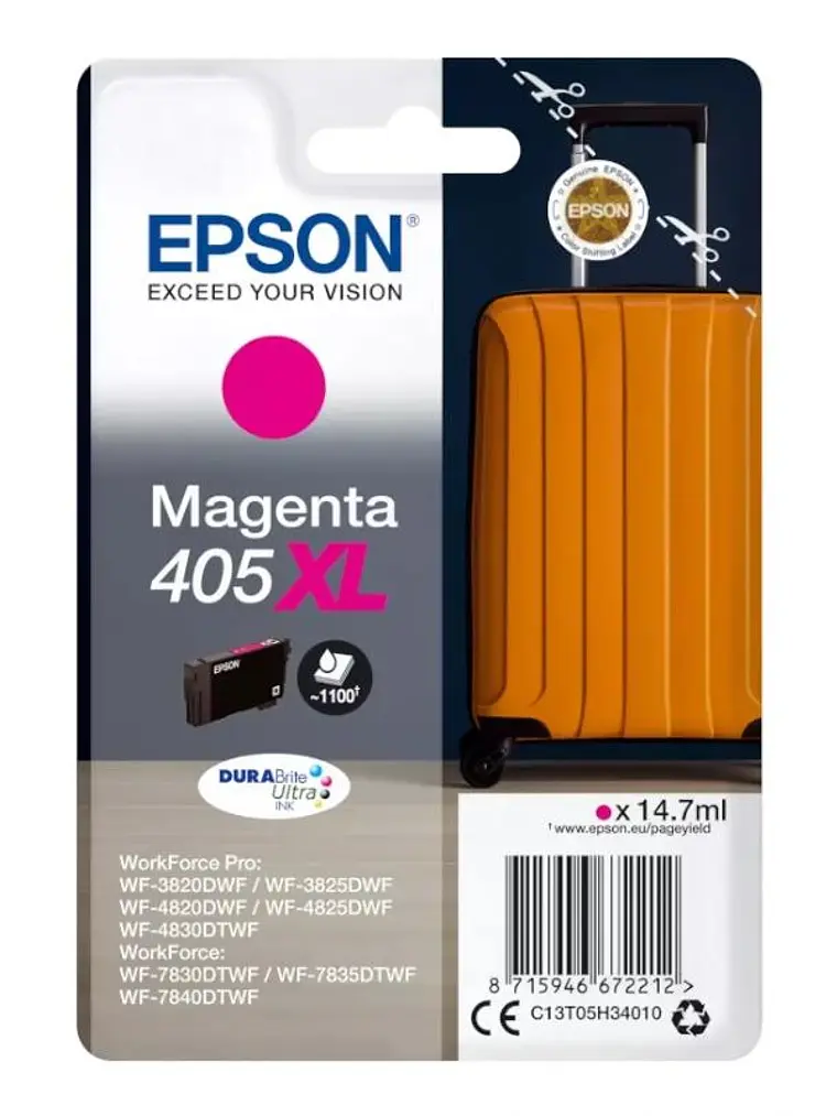 Epson Cartucho 405XL Magenta 1