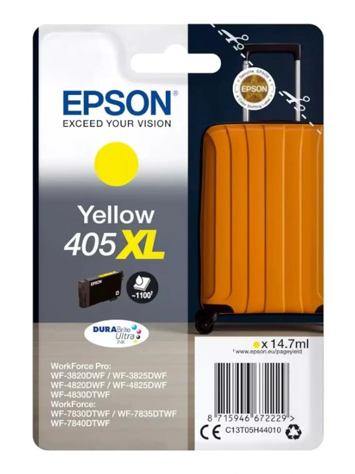 Epson Cartucho 405XL Amarillo 1